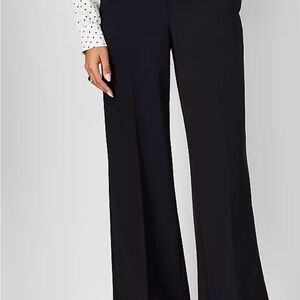 Ann Taylor The Wide-Leg Pant in Fluid Crepe